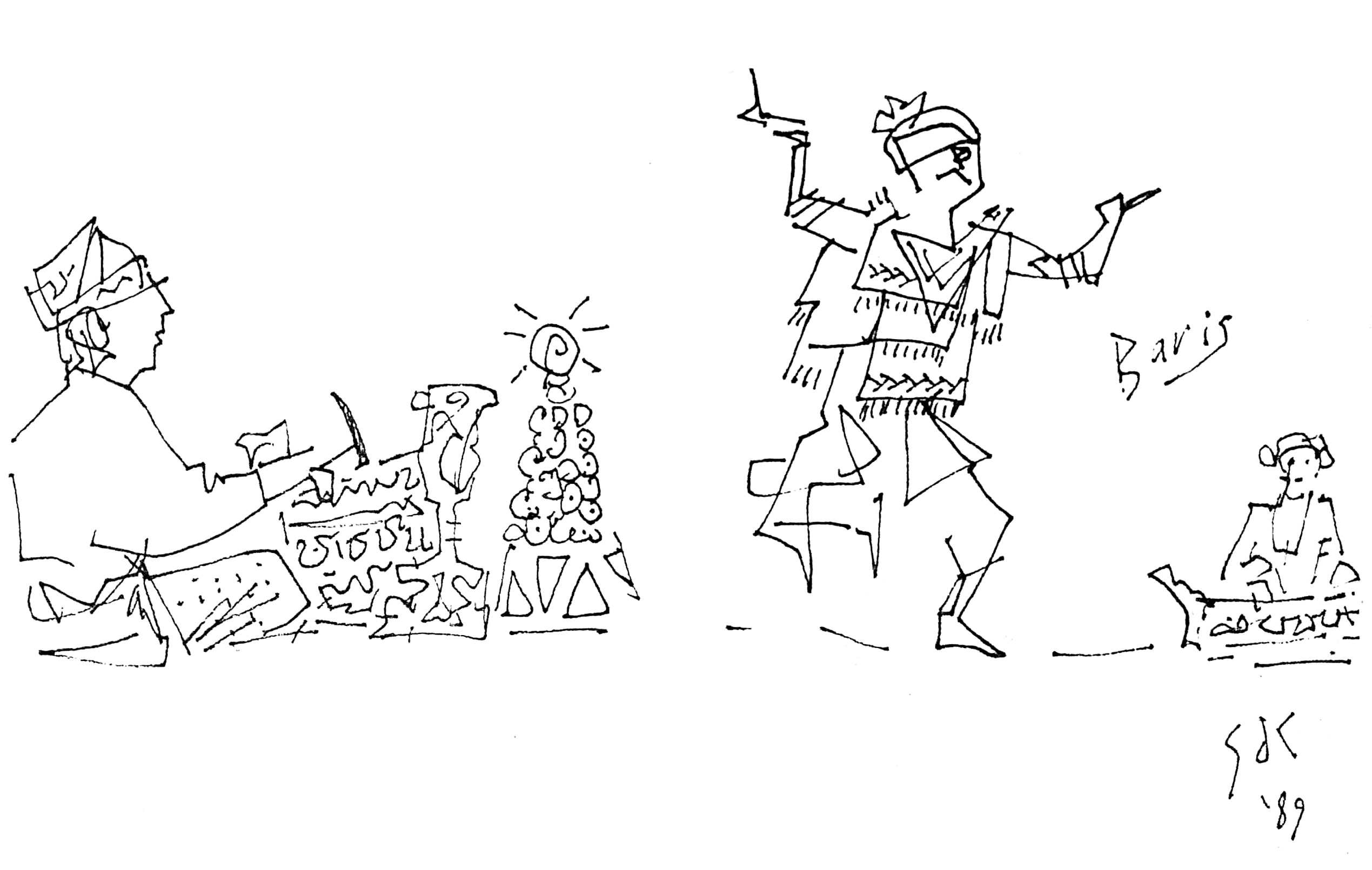 Dessins1988Georges di Carlo partie2 6